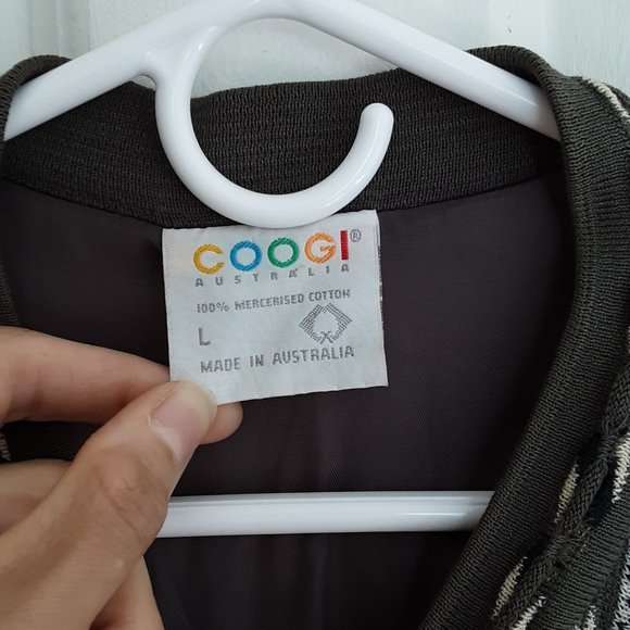 Coogi sweater jacket bomber large - Picture 4 of 4